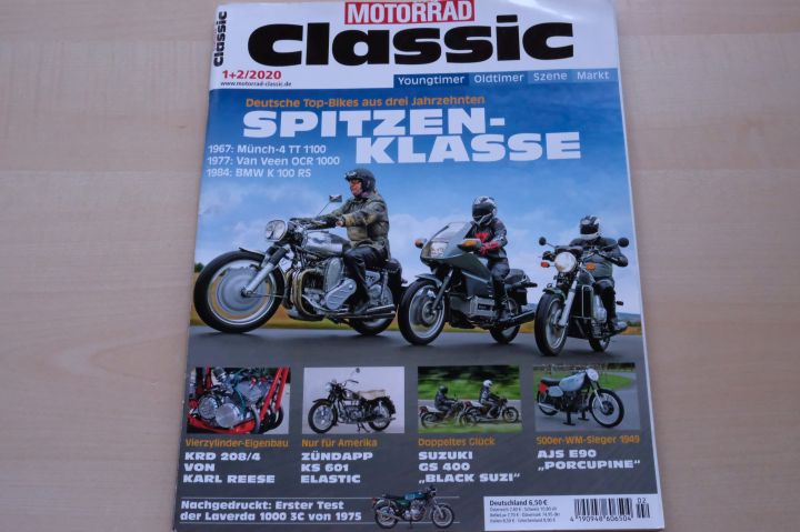 Deckblatt Motorrad Classic (01/2020)